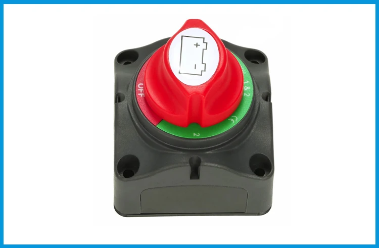 12 V/24 V двойной Батарея селектор изолятор главный выключатель среза отрезать разъединения Мощность выключатель 4 позиции автомобиля RV