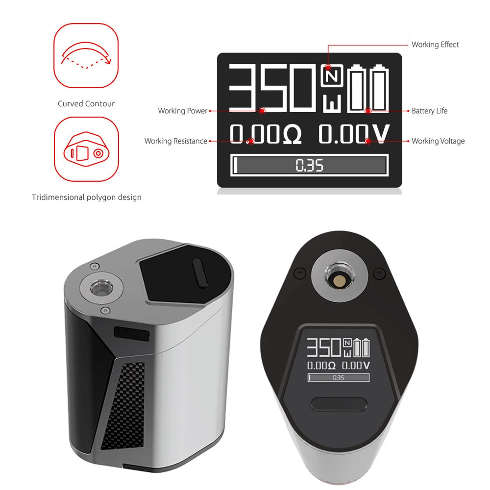 Оригинальный набор SMOK GX350 бокс мод для электронных сигарет TFV8 Cloud Tank 6ml Atomizer T8 Q4 Coil
