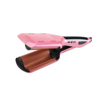 

Professional 26/32mm Wave Curling Iron Ceramic Hair Curler Deep Wavy Curler LED Temperature Hair Three Tube Hair Curler Roller