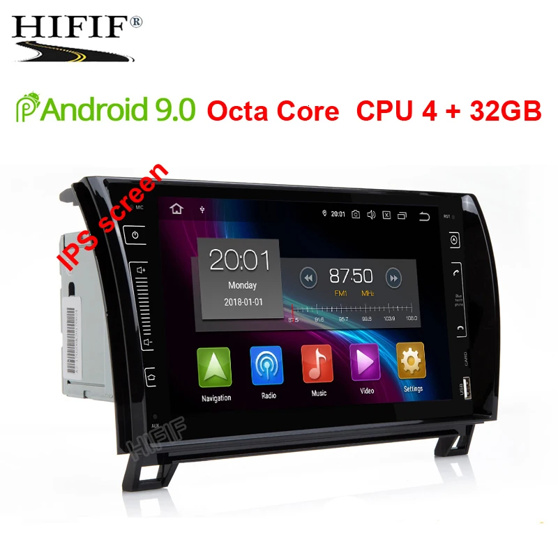 Discount 9" IPS DSP 4G Android 9.0 2 DIN CAR multimedia player for Toyota Sequoia Tundra RADIO stereo auto audio navigation no DVD 0 Discount 9" IPS DSP 4G Android 9.0 2 DIN CAR multimedia player for Toyota Sequoia Tundra RADIO stereo auto audio navigation no DVD 0