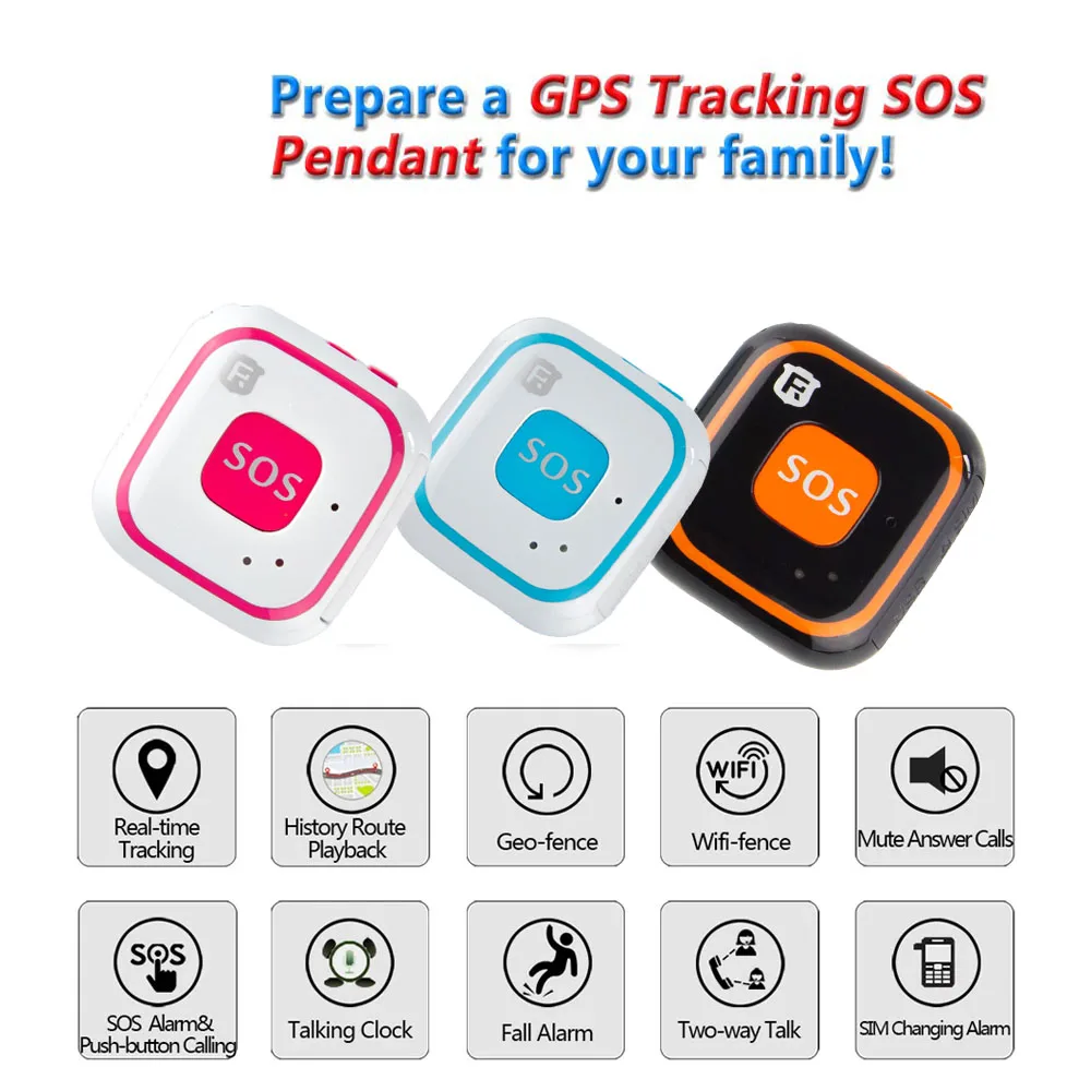 Rfv28 Built In Antenna Micro Kids Child Baby Gps Tracker Wifi Personal