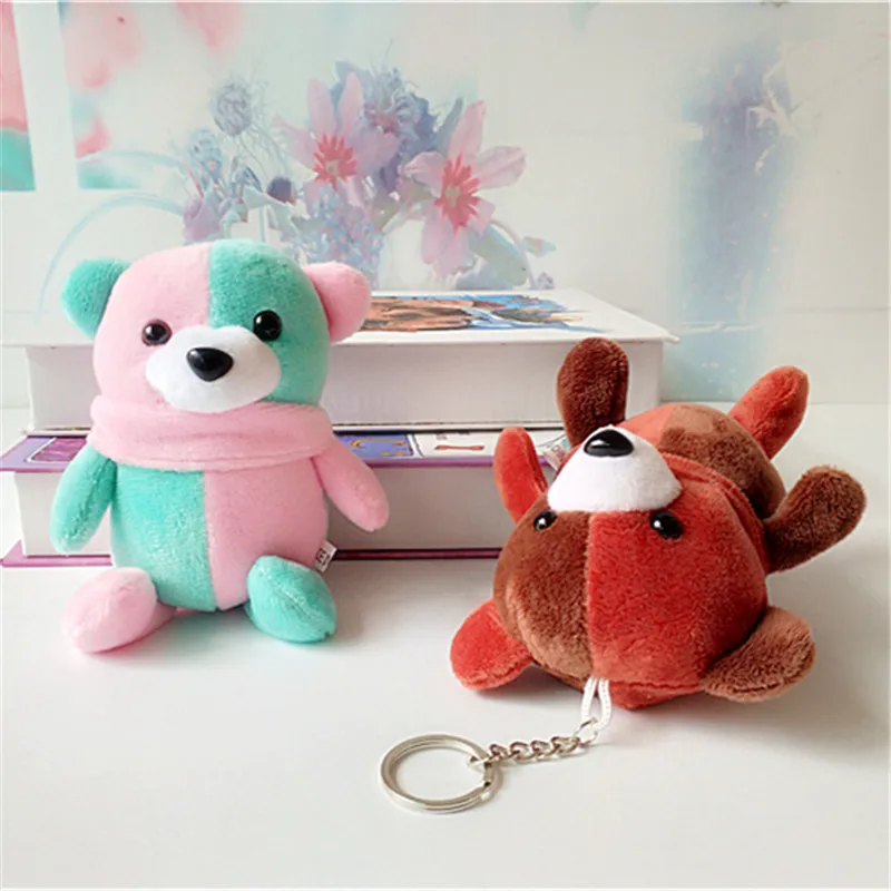 1Pcs New Cute 11Cm Animal Bear Plush Doll Cartoon Color Matching Bear Plush Pendant Doll Boy 1 1Pcs New Cute 11Cm Animal Bear Plush Doll Cartoon Color Matching Bear Plush Pendant Doll Boy 4