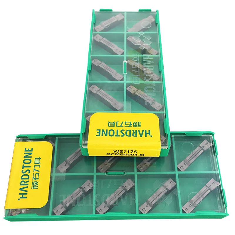 10P QCMB3004-M WS7125/QCMB4004-M WS7125 нитрида бора в кубической типа токарный станок для нарезания пазов карбидная вставка