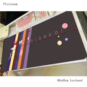 

Nisekoi mousepad High-end gaming mouse pad 90x40cm computer gamer accessories large mat Mass pattern laptop desk protector pads