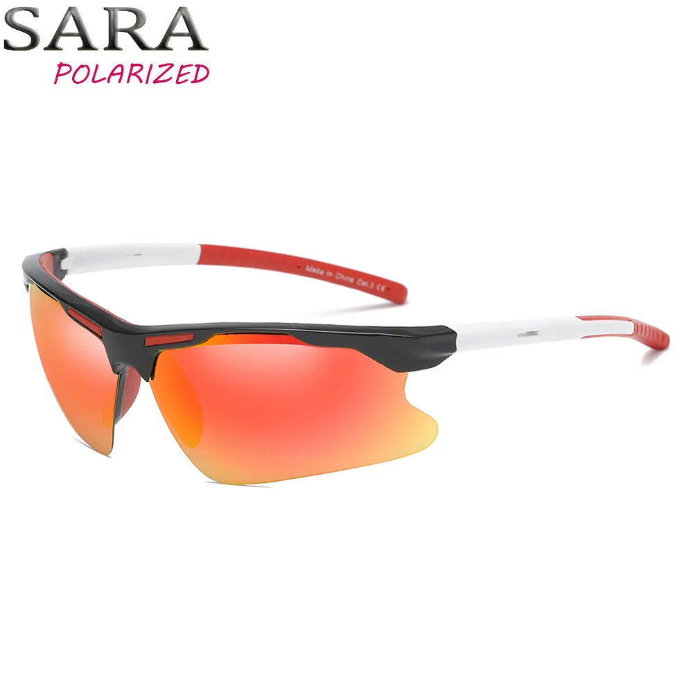 SARA Открытый стекло es для езды спортивный горный велосипед солнцезащитные очки es для мужчин и женщин Поляризованные легкие солнцезащитные очки es велосипедные стекла