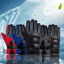 Лыжные зимние перчатки водонепроницаемые перчатки с подогревом теплые термальные перчатки для велоспорта мотоцикла сноуборда зимние варежки для мужчин и женщин