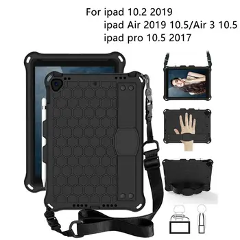 

tablet cover for ipad 10.2 case coque para EVA for Apple ipad air 3 10.5 2019 / ipad pro 10.5 case Air 2019 10.5 + strap
