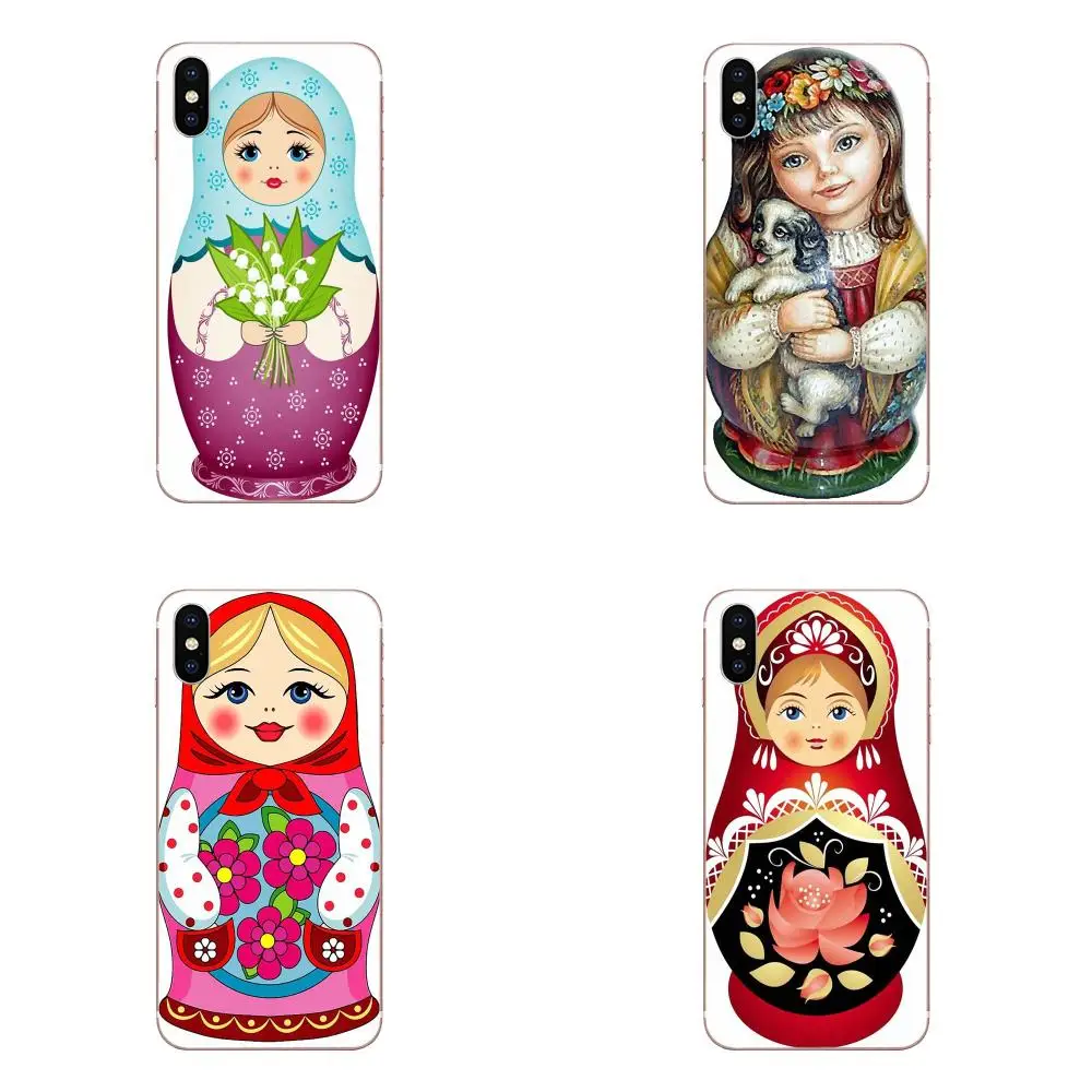 Красочные русский Matryoshka кукла милый чехол для телефона Galaxy J1 J2 J3 J330 J4 J5 J6 J7 J730 J8 2015