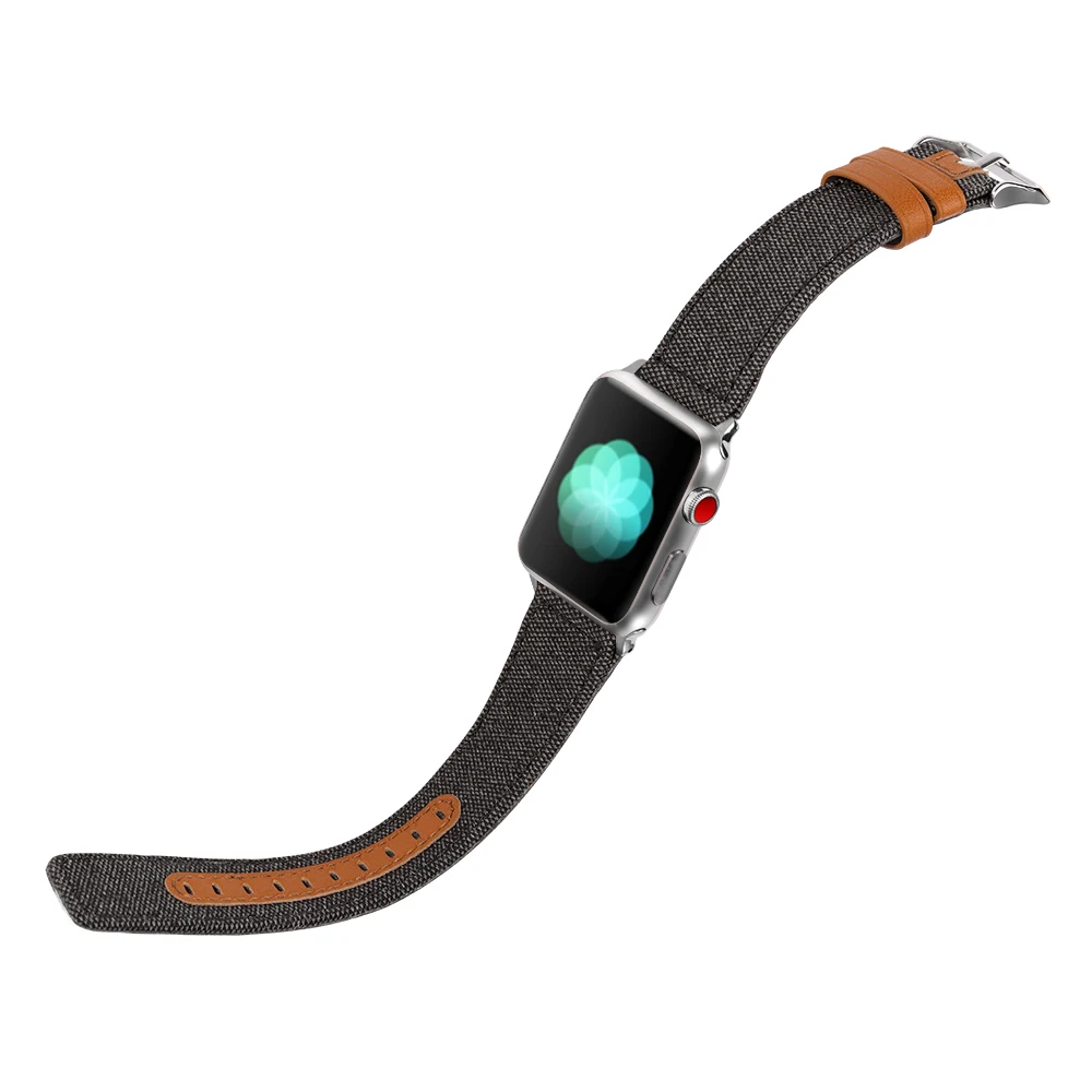 IStrap для apple watch band sport loop apple watch 5 4 3 band 44 мм 42 мм iwatch 5 4 correa нейлоновый браслет