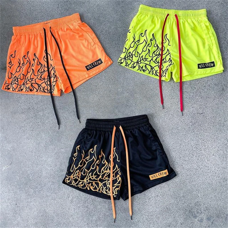 New Mesh Breathable Running Sport Shorts Men quick-drying Gym Fitness pants Sweatpants summer Jogger Men Shorts Plus size S-4XL mens casual summer shorts