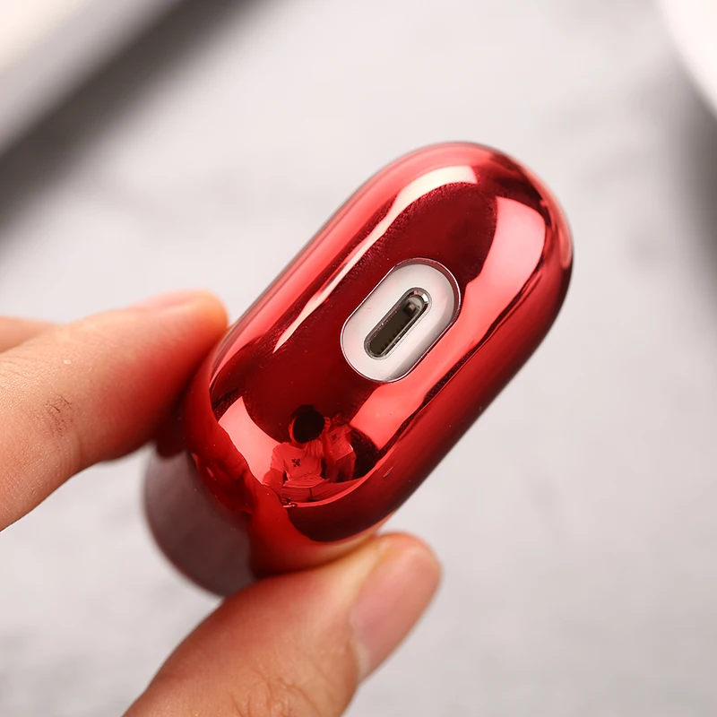 Защитный чехол для наушников с напылением для Airpods, жесткий корпус для ПК, наушники для Airpods 1 2, тонкий чехол для зарядки Heaphone
