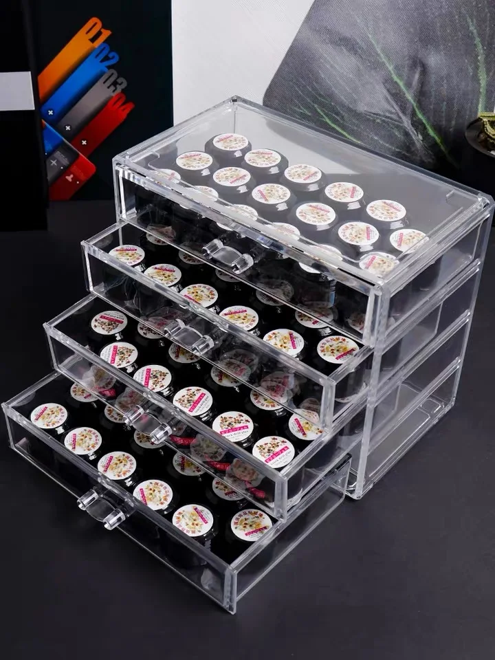 Press On Nail Organizer,press On Nail Packaging,removable Loose-leaf  Storage Book For Fake Nail,nail Display - Storage Boxes & Bins - AliExpress