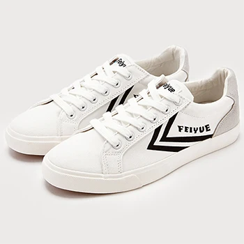 Black white 39 Feiyue/парусиновая обувь; китайская обувь для кунг-фу; женские и мужские кроссовки из дышащего материала; спортивные кроссовки Feiyue; тапочки для скейтбординга - Цвет: Black white 39