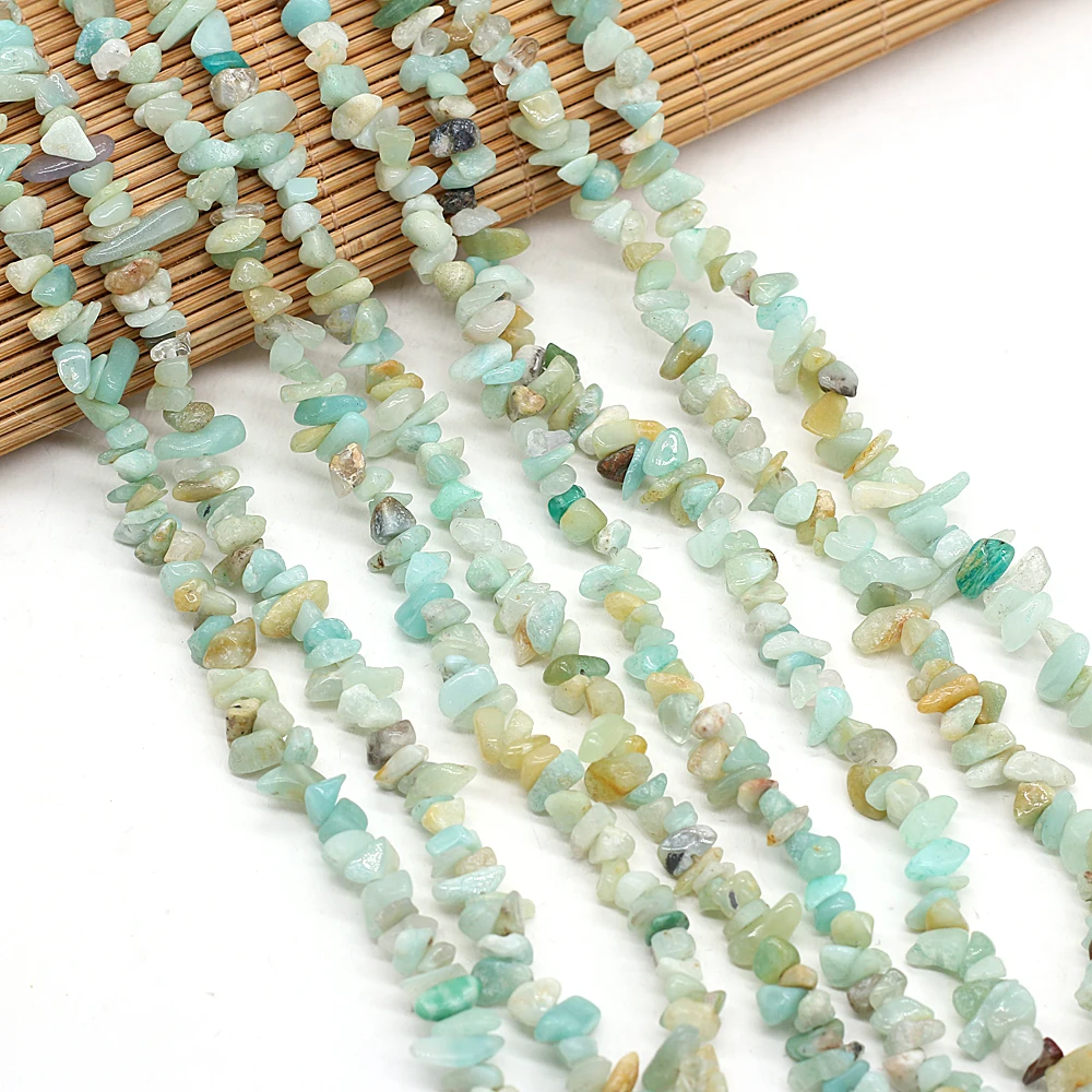 Natural stone semi-precious Amazon irregular shape crystal fine gravel For Jewelry Making DIY Earring Necklace Accessories | Украшения и
