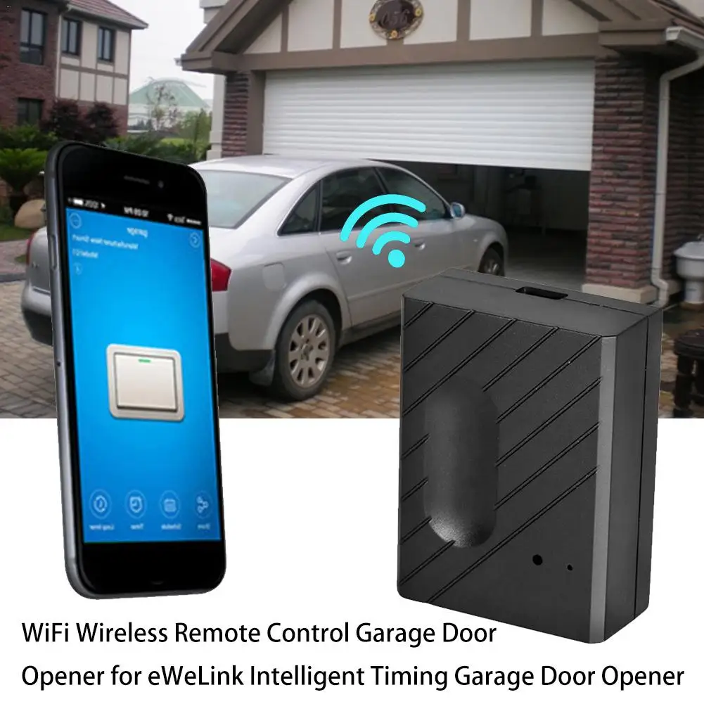 Wifi Wireless Remote Control Garage Door Opener For Ewelink