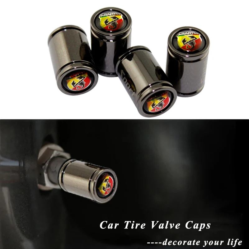 Декоративные колпачки для автомобильных колес для Abarth 500 595 Fiat 500 124 Spider Alfa Romeo Punto 204A автомобильные аксессуары