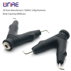 Tattoo Accessory Y-shaped Double Hook Head Tattoo Magnetic Attraction Design Wire Clip Cord Connector