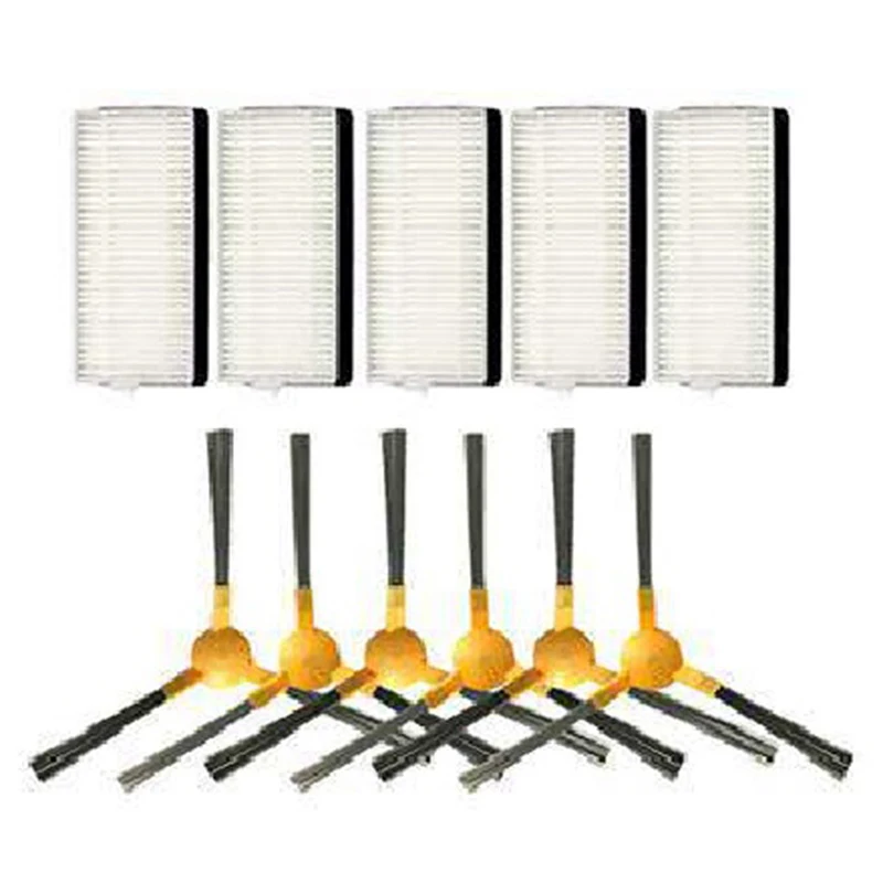 

Vacuum Cleaner Side Brush Hepa Filter Sponge for NEATSVOR X500 Robot Filters Replacement Kit