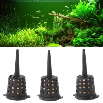 

20 Pcs Aquarium Fish Tank Aquatic Cylinder Water Plant Root Fertilizer Particles Long-acting Root Grain Sustained Release Base