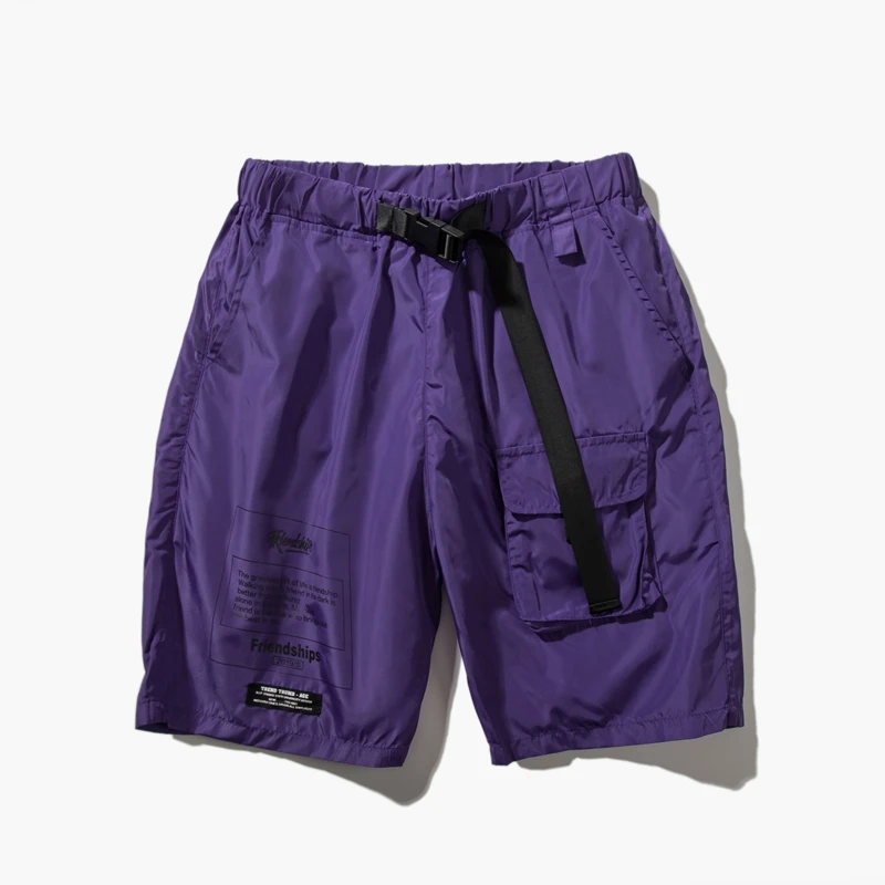 Эластичная Застежка мужские карго шорты полиэстер легкая кожа чувствовать себя уличная