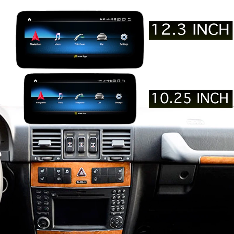For Mercedes Benz G W463 G463 1997~2012 G63 G500 G320 NTG For AMG 360 BirdView Car Stereo Audio Navigation CarPlay GPS Navi