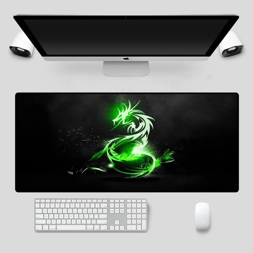 

Mairuige Dragon Totem Large Mouse Pad Gaming Mouse Pad Non-slip Natural Rubber Desk Mat with Seaming Csgo Anime Mouse Pad Desk