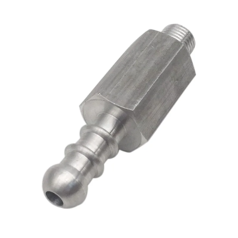

2PCS Gas Heater Valve Connector M10 * 1 Thread 10mm Pagoda Aluminum Connector