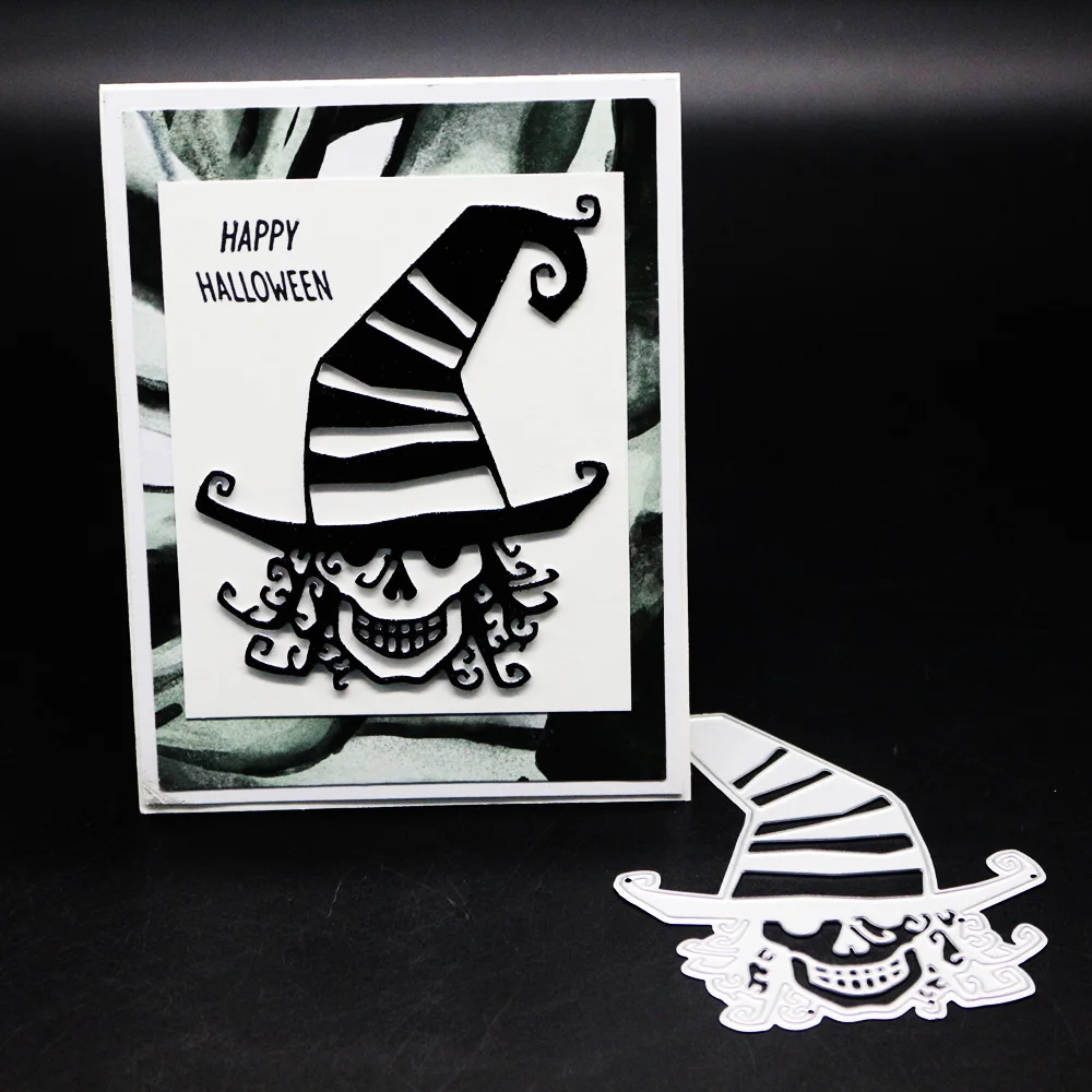 

New Halloween Ghost Head embossing Cutting Mold Tool Template Mold Card Making Scrapbook Album Paper Card Home Decoration