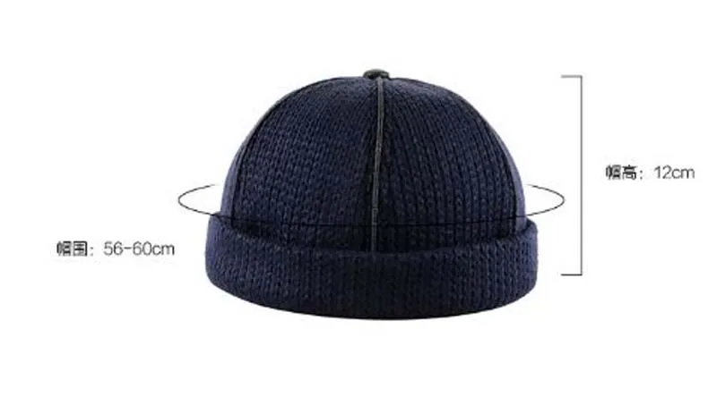 XEONGKVI новая однотонная вязаная шапка осень-зима брендовая шерстяная пряжа шапка с дизайном «арбуз» Мужская и женская Landlord Rascal шапка
