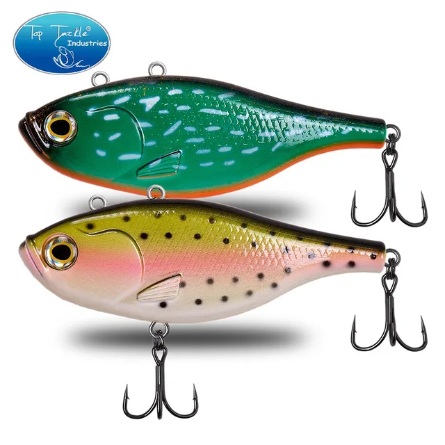 US $4.46 Cf Lure 120mm 54g ABS Plastic Big VIB Jerk Bait 2 Connect Rings Fishing Lures