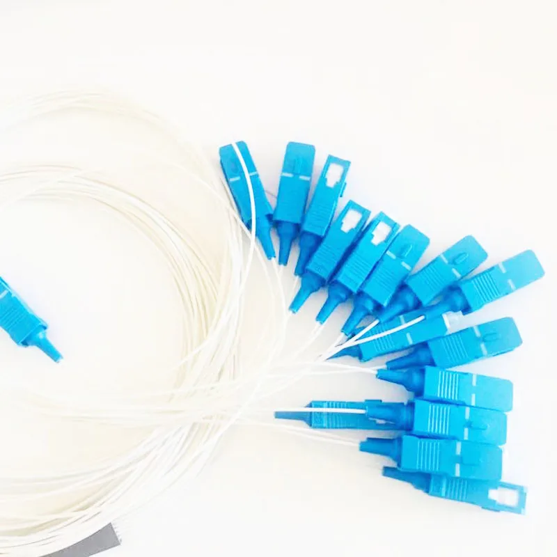 

30pcs 1 x 16 PLC SC UPC Passive Optical Fiber Splitter Mini Module 900um