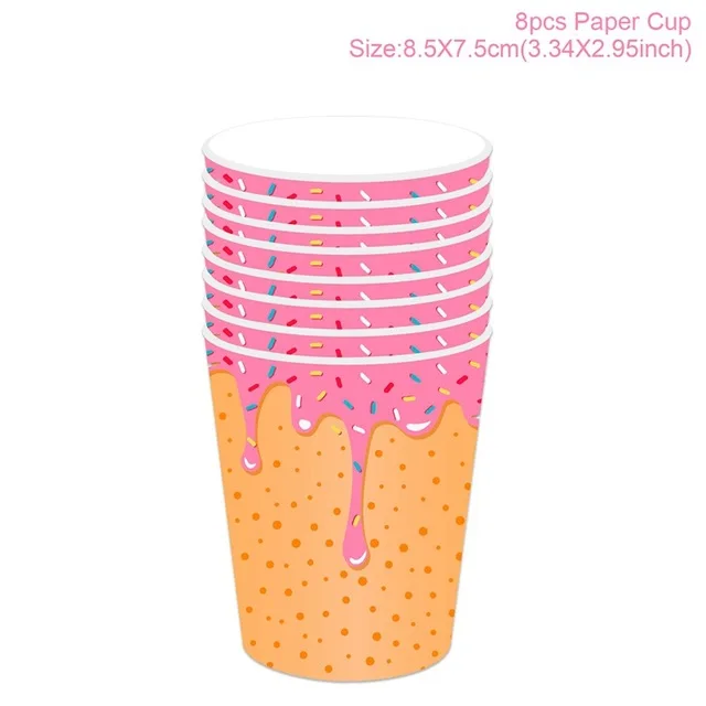 Paper cup Пончик, вечерние, сделай сам, Пончик, на стену, деревенский стиль, свадебное украшение, для свадьбы, пончики, дисплей, доска для свадьбы, свадебный душ, Декор, Пончик, на стену - Цвет: Paper cup