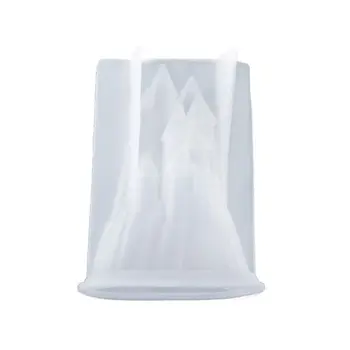 

Crystal Epoxy Resin Mold Handmade 3D Castle Modeling Casting Silicone Mould DIY F3MD