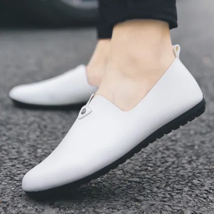 

2020 new Men's shoes spring one legged summer breathable lazy Doudou shoes