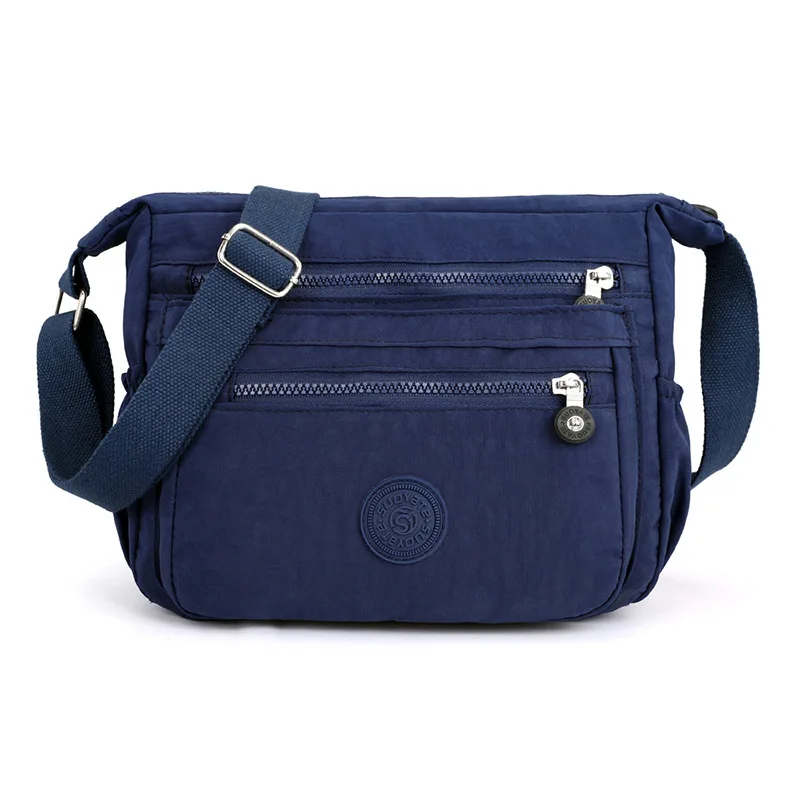 

Waterproof Multi-pockets Large-Volume Oxford Cloth Shoulder Bag WOMEN'S Bag Washing Cloth Bag Middle-aged Flower Cloth Bag