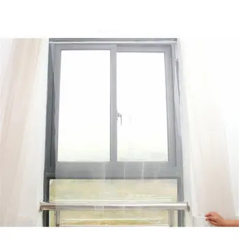 

Must Have In Summer Fly Mosquito Window Net Mesh Curtain DIY Invisible Spiders Bugs Self-adhesive Window Mesh Screen Home Supply