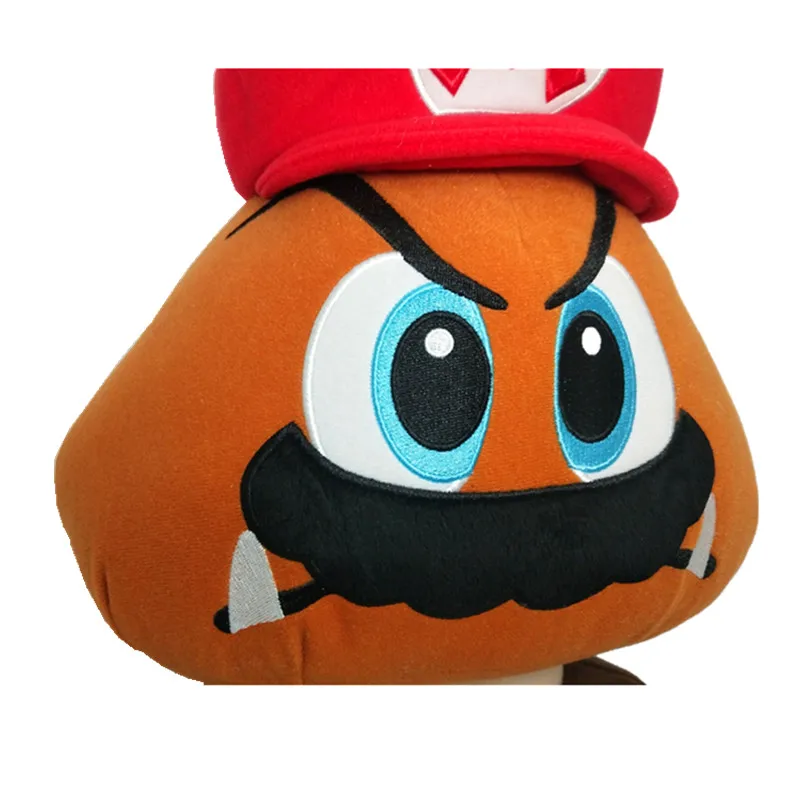 35 см Плюшевые peluche mario SUPER MARIO ODYSSEY Ichiban kuji B Goomba kuribo игра мультфильм Хэллоуин Рождественский подарок для детей