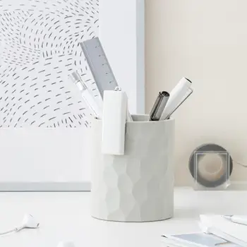 

Creative Silicone Pen Pencil Pot Makeup Brush Holder silicone Stationery Desk Tidy Container pen holder desk organizer