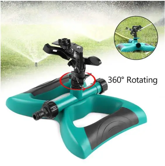 

360 Degree Lawn Sprinkler Garden Rotating Sprinkler Watering Systems Garden Plant Yard Rotation Irrigation System Self Watering