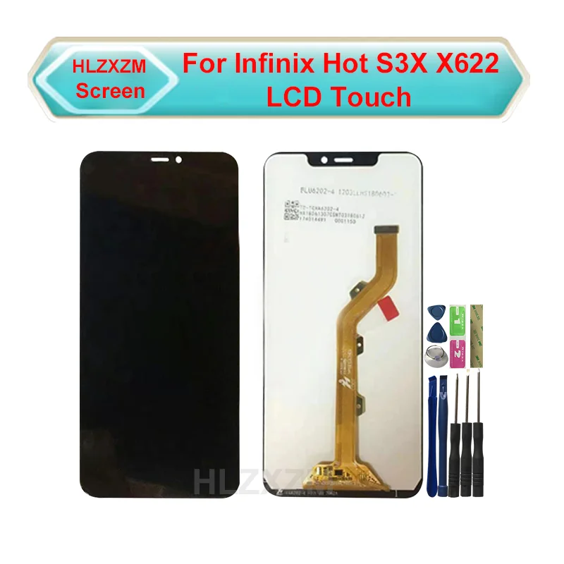 Для Infinix Hot S3X X622 ЖК-дисплей со стандартной заменой с инструментами + наклейка 3M |