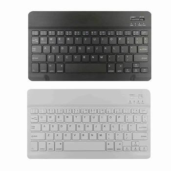 

Portable Wireless Bluetooth Keyboard Keypad 9 Inch for Tablet Laptop Smartphone iPad Support IOS Android System Phone Universal