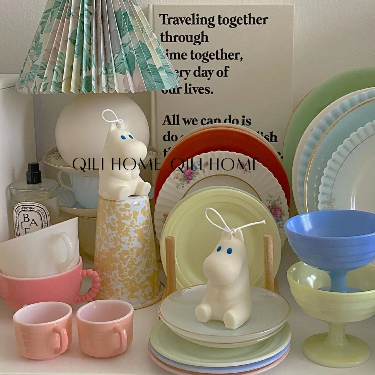 Cute Home Decoration Candle Little Hippo Soy Wax Morden Decorative Centerpiece Scented Candles Party | Дом и сад