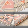 Nordic Fashion Cotton Linen Carpet Woven Long Rugs Bedroom Bedside Door Mat Bohemia Ethnic Tassel Carpet Living Room Big Rugs 6