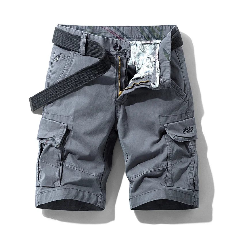 mens casual shorts 2021 Summer Men Cargo Shorts Cotton Tactical Cargo Shorts Men's Jogger Denim Short Pants Outdoor Casual Sports Shorts Trousers black casual shorts