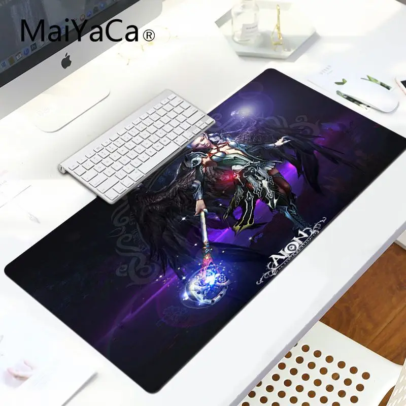 MaiYaCa My Favorite Aion игры онлайн прочный резиновый коврик для мыши подставка для ноутбука игровой коврик для мыши - Цвет: LockEdge 30X90cm