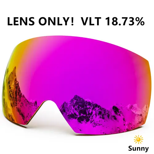 JULI Professional Magnetic Ski Goggles Double Layers Lens Anti-fog UV400 Big Ski Mask Glasses Snowboard Goggles For Men Women - Image 16