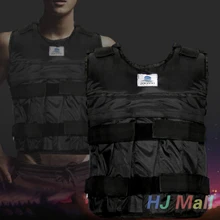 20 кг/44LBS Регулируемый взвешенный жилет Домашний Тренажерный Зал Спорт упражнения фитнес-Тренировка