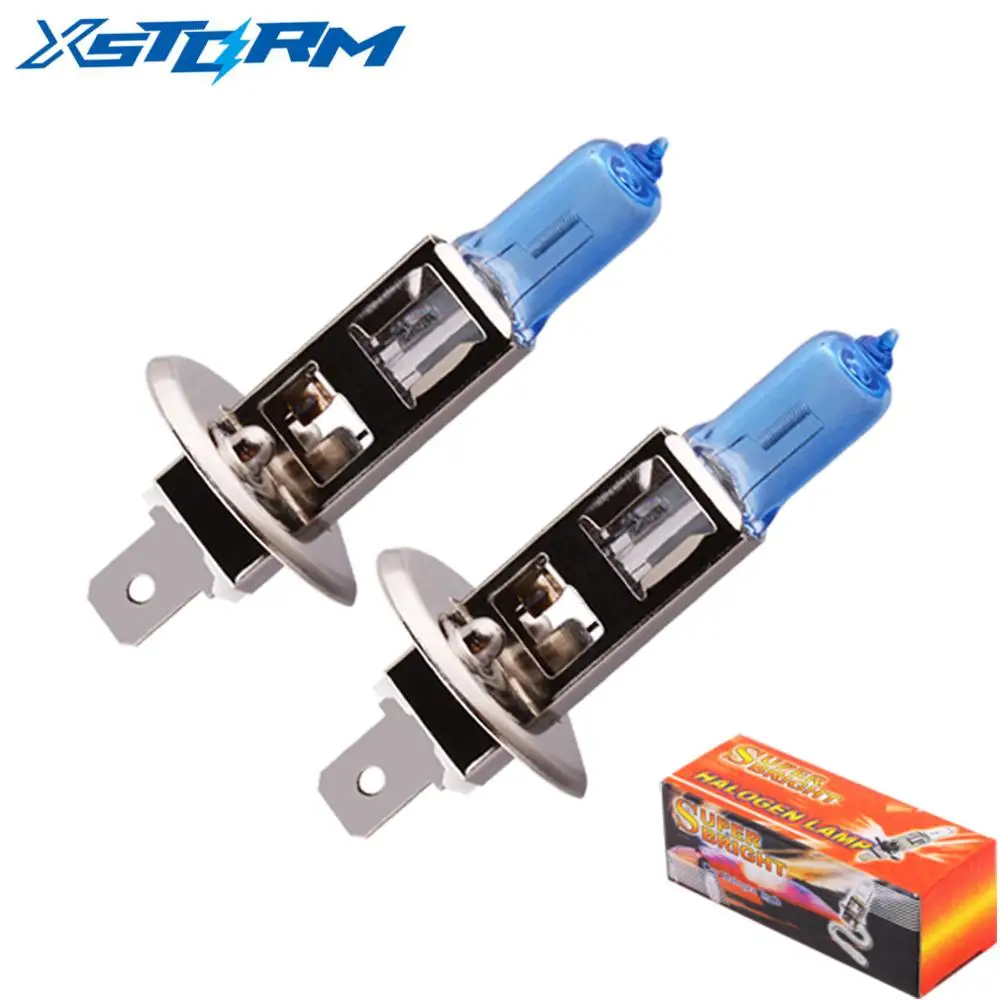 Car-Headlight-Lamp Halogen-Bulb Fog-Lights Parking Car-Styling Auto White 6000K Super-Bright