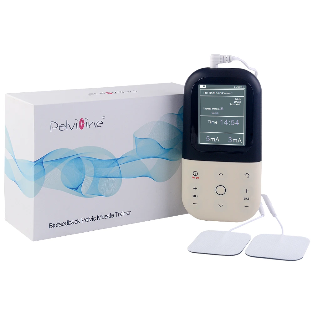 Два сигнала Biofeedback Тазовая мышца Электрический тренажер EMG KM 531 стимулятор нерва и