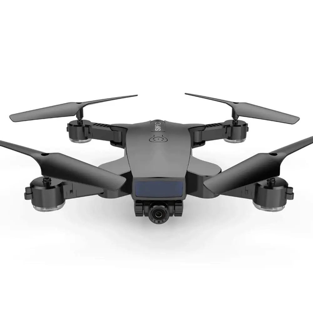 SMRC S6 drone with HD 720P wifi Double camera 2MP Gesture photo Optical flow positioning Smart follow me Helicopter - Цвет: Optical Flow Black